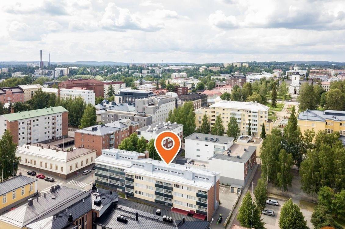 City Apartment Snellmaninkatu 22 A, Yksityinen Pistokkeellinen Paikoitus Sisaeltyy Hintaan Kuopio Exteriér fotografie