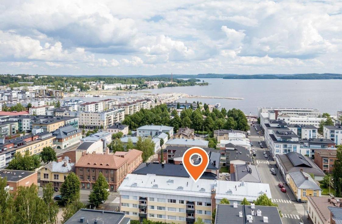 City Apartment Snellmaninkatu 22 A, Yksityinen Pistokkeellinen Paikoitus Sisaeltyy Hintaan Kuopio Exteriér fotografie