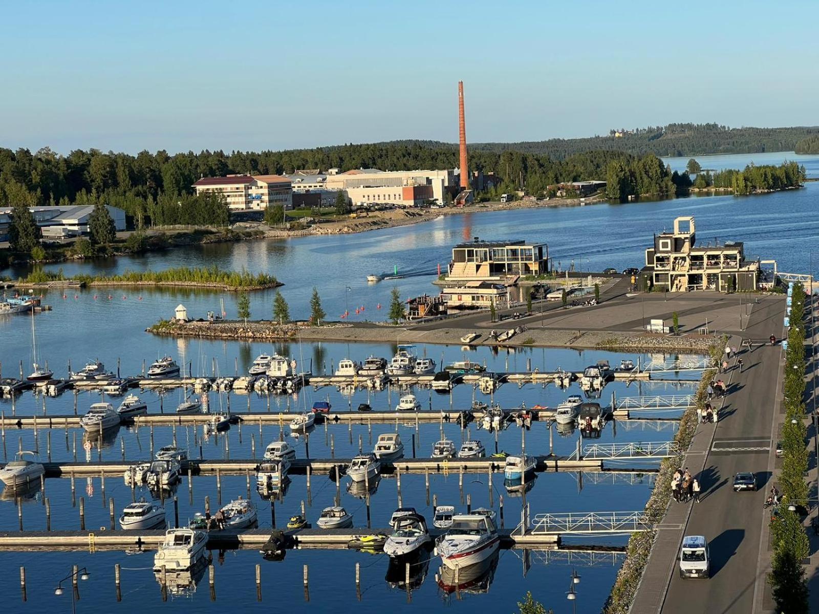 City Apartment Snellmaninkatu 22 A, Yksityinen Pistokkeellinen Paikoitus Sisaeltyy Hintaan Kuopio Exteriér fotografie